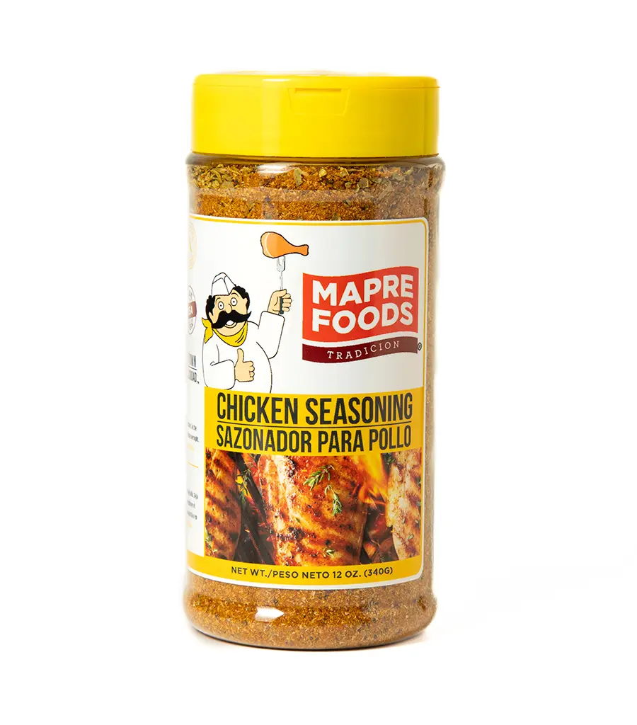 MAPRE FOODS - CHICKEN SEASONING 12 OZ (12 JARS PER BOX)