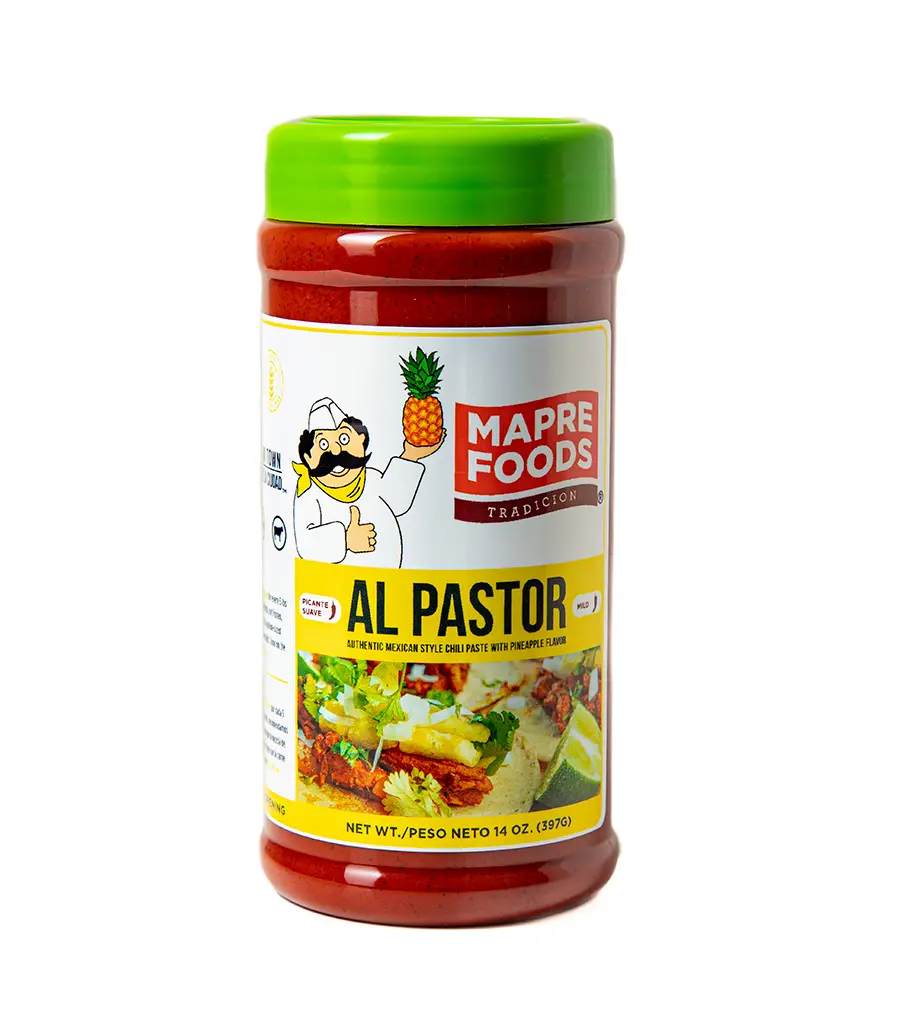 MAPRE FOODS - MEXICAN AL PASTOR 14 OZ (12 JARS PER BOX)
