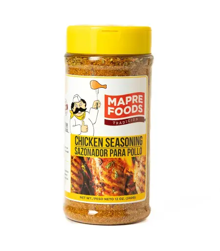 MAPRE FOODS - CHICKEN SEASONING 12 OZ (12 JARS PER BOX)