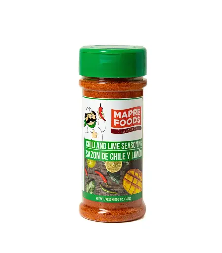 MAPRE FOODS - CHILI & LIME SEASONING 5 OZ (12 JARS PER BOX)
